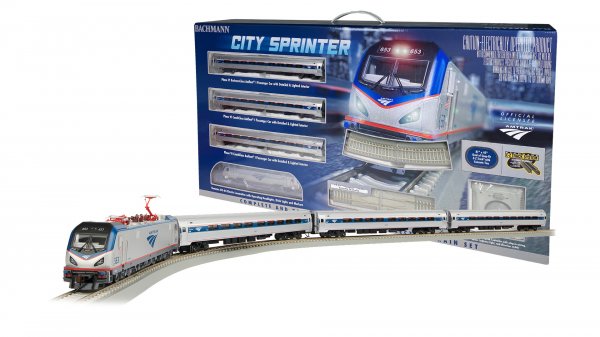 Bachmann HO Scale Amtrak City Sprinter Train Set (DCC/Sound Ready)